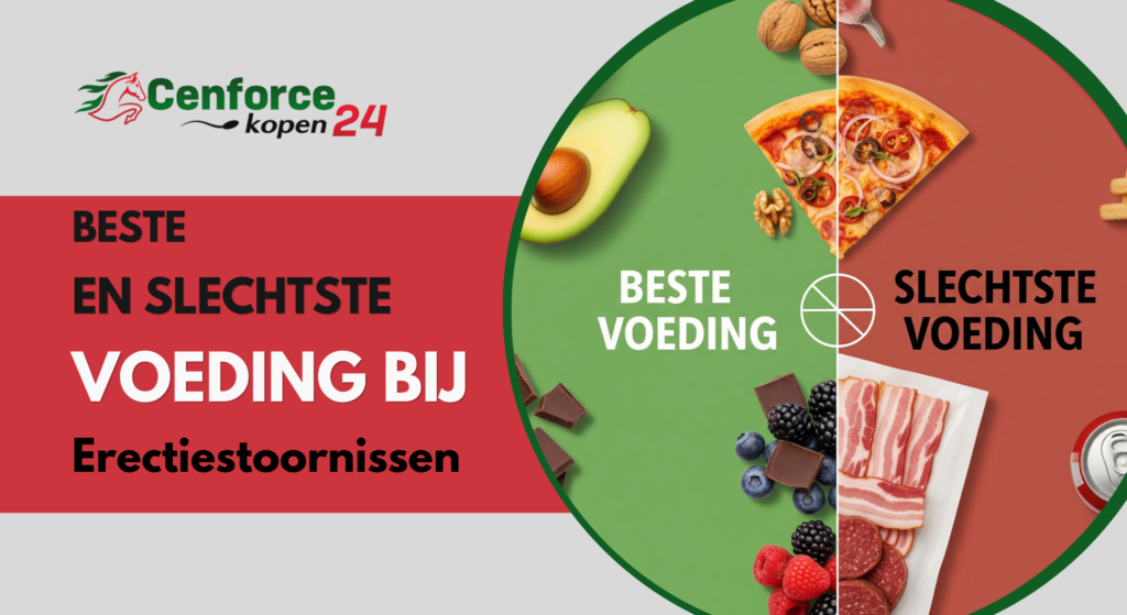 Beste en Slechtste Voeding bij Erectiestoornissen