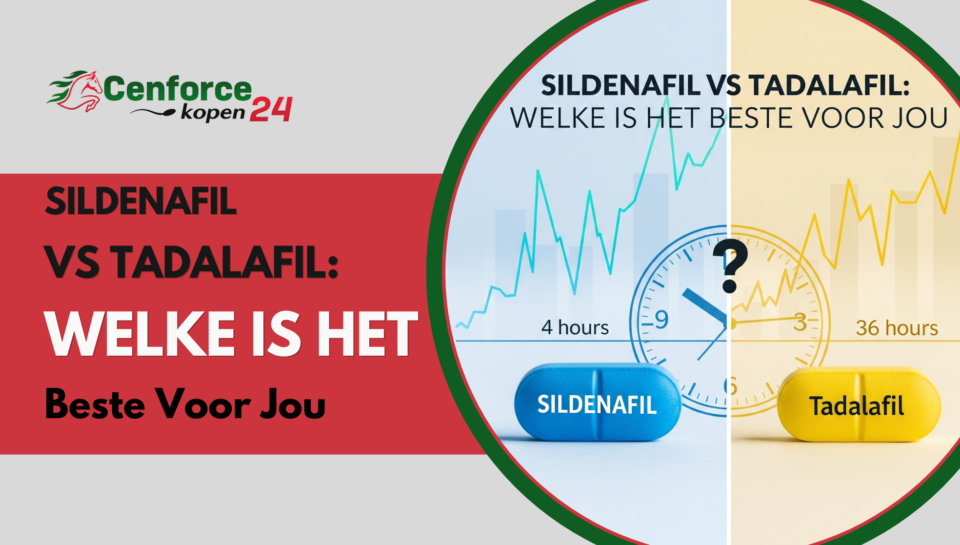 Sildenafil vs Tadalafil: De Juiste ED Pil Kiezen