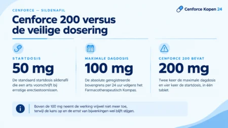 Cenforce 200 versus veilige dosering
